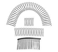 Haarkamm aus Metall, U-Form, Fixierkamm für Haarveredelung, dekoratives Haar-Styling-Werkzeug, dehnbarer, unsichtbarer Haarfixierer, Haarkämme für Frauen, Accessoires für Mädchen, Stirnbänder