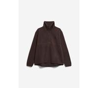 HAARLEENAA BAUMWOLL-FLEECE | 100% Bio-Baumwolle - braun (XS)