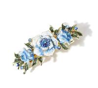 Haarspange In Blumenform Crystal Metal Hair Clips Vintage Spring Hairpins Leaf Flowers Barrettes Elegant Women Headwear Accessories(7)