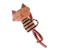 Haarspange mit Cartoon-Katzen-Motiv, Acryl, praktisches Design, modische Haarspange für Damen und Mädchen, für den täglichen Gebrauch und Partys, Tier-Haarspange, 1 Stück