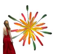 Haarspange mit Feuerblumen-Motiv, rutschfest, bunt, Feuerblumen-, Haarstyling-Zubehör, für den täglichen Gebrauch, Reisen, Salon, Pflege, Party, Urlaub, Festival, Sommer, Neujahr