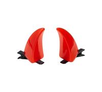Haarspangen aus Drachenhorn, Kostüm Haarnadel Festival, Red | Lustige Haarnadel, Anime Haarspange, Haarnadel für Frauen und Mädchen, Foto Requisiten, weiße Anime Haarspange
