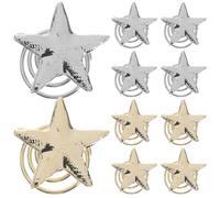 Haarspangen Stern Spiral 20 Stück aus Legierung für Frauen | Elegant und Lieblich, Leicht zu Verwenden, für Party und Abschlussball, Gold und Silber