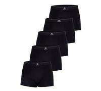 Haasis Bodywear Herren Pants 5er Pack ohne Eingriff, Single Jersey, schwarz L