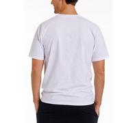Haasis Bodywear Herren T-Shirt Rundhals, Slub Single Jersey, Bio Baumwolle, GOTS zertifiziert Weiss M