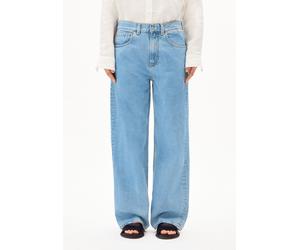 HAAYI LOW WAIST BAGGY JEANS | 100% recycelte Baumwolle Non Stretch - blau (27-32)
