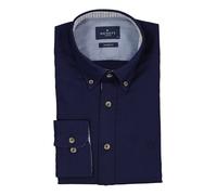 HACKETT Hemd Herren Langarm Flanell blau, XXL