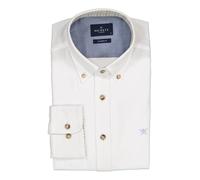 HACKETT Hemd Herren Langarm Flanell weiß, XL