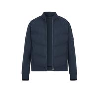 HACKETT Hybrid Jacke Herren Stehkragen Baumwolle blau, XL