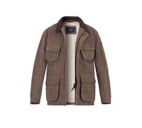 HACKETT Jacke Herren Umlegekragen Wolle beige, L