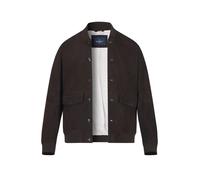 HACKETT Lederblouson Herren Ziegenvelours braun, XL