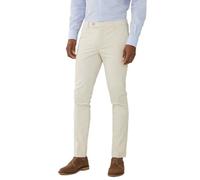 Hackett London Filafil Bengalhose für Herren, Beige (Beach), 38W/32L, Beige (Strand), Bundweite: 97 cm, beinlänge: 81 cm (38 W / 32 L)
