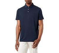 Hackett London Herren Am Embossed Crew Polo HM562957,Blue (Navy),M