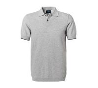 HACKETT Polo-Shirt Herren Slim Fit Kurzarm grau, XXL