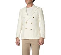HACKETT Sakko Herren Slim Fit Baumwolle weiß, 52