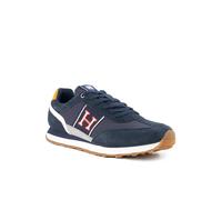 HACKETT Sneaker Herren Glattleder blau, 41 (7.5)