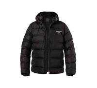 HACKETT Steppjacke Herren Mikrofaser schwarz, XXL