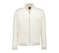 HACKETT Sweatjacke Herren Slim Fit Baumwolle weiß, XXL