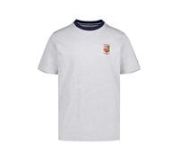 HACKETT T-Shirt Herren Regular Fit Kurzarm Rundhals Baumwolle grau, XL