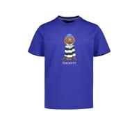 HACKETT T-Shirt Herren Slim Fit Kurzarm Rundhals Baumwolle blau, XL