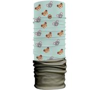 HAD Herren Schal H.A.D. Originals Kids Fleece (HA221) ONE SIZE Mouse Bear - Fleece: Lightgrey