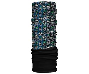 HAD Kinder Multifunktionstuch Fleece Skully schwarz