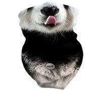 HAD Kinder Multifunktionstuch Originals Bike Grimz Panda weiß