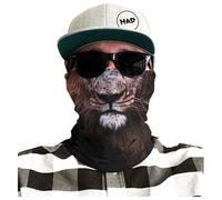 HAD Multifunktionstuch Originals Bike Grimz Löwenherz, für Herren, braun