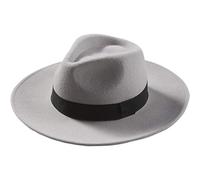 Hadley Wren Damen Hilary Wolle Panama Hut, grau, Einheitsgröße