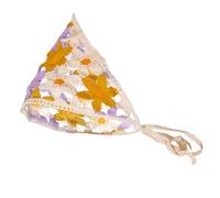 Häkel-Bandana für Damen, dreieckiges Kopftuch | gehäkeltes Kopftuch für Damen | florales Strick-Haar-Accessoire für die Dekoration des F-Tages