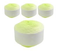 Häkelgarn - 4 Stück Farbverlauf Kordel | Garn Für Häkeln Für Anfänger | Für Hobbyisten, Für Quilting-Projekte, Für Stickarbeit, Für Stoffreparatur, Für Schalherstellung, Für