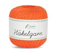 Häkelgarn Rellana File Crochet Yarn 50 g (24-Orange)