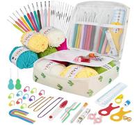 Häkelnadel Set 111 Stück für Anfänger in Aufbewahrungstasche