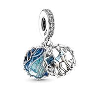 HAEPIAR S925 Silber Charme für Armband Halskette Sterling Silber Dangles Hirsch für Frauen Mädchen Geschenke