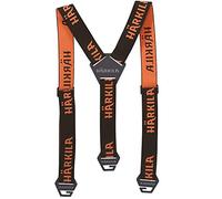 Härkila breite Hosenträger für Herren Orange Tech | Hosenträger für Jäger und Wanderer | Hosenträger stark für Männer (Brown/Orange Blaze)