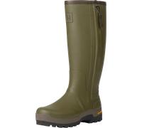Härkila Gummistiefel Forester Zip (Dark Olive), Größe 45, Grün