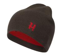 Härkila Herren Beanie Aspire Reversible Shadow brown/Red ONE SIZE