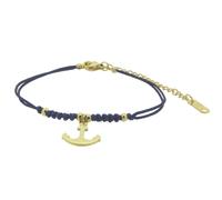 HAFENKLUNKER - HARMONY TEXTIL Armband / gold - blau