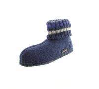 Haflinger Hüttenschuh Paul Hüttenschuhe Unisex-Kinder, Blau (Jeans 72), 30 EU