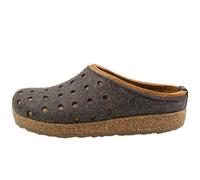 HAFLINGER 711064 Grizzly Holly Damen Hausschuhe Pantoffeln Filz, Größe:41 EU, Farbe:Braun