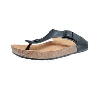 Haflinger - Women's Bio Memphis - Sandalen, Gr. 41, beige (Black)