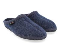 Haflinger - Walktoffel Alaska - Hüttenschuhe, Gr. 41, blau (Jeans)