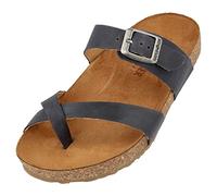 Haflinger Zehentrenner für Damen, blau, Größe 41 EU