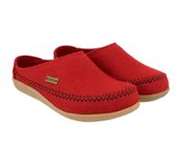 HAFLINGER Unisex-Erwachsene Blizzard Credo Pantoffeln, Rot (Rubin 11), 40 EU