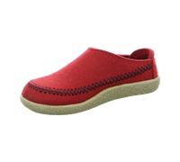 HAFLINGER Unisex-Erwachsene Blizzard Credo Pantoffeln, Rot (Rubin 11), 43 EU