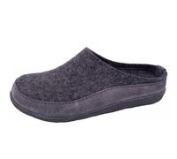 HAFLINGER Blizzard Skane Filzpantoffel Hausschuh Gummisohle Unisex Anthrazit, Gr. 45