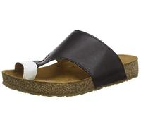 Haflinger Damen Bio Anka Zehentrenner, Mehrfarbig (Schwarz/Weiß 920), 38 EU