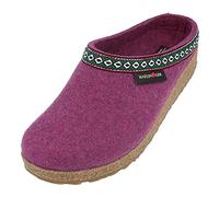 HAFLINGER Damen Hausschuh Herren Pantoffel Schurwolle Grizzly Franzl 711001