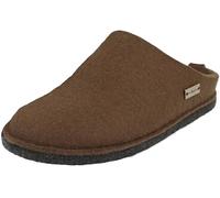 HAFLINGER Damen Hausschuh Herren Pantoffel Wollfilz anatomisch Flair Soft 311010, Größe:41 EU, Farbe:Braun