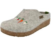 Haflinger - Women's Grizzly Rübli - Hüttenschuhe, Gr. 41, grau (StoneGreyMelange)